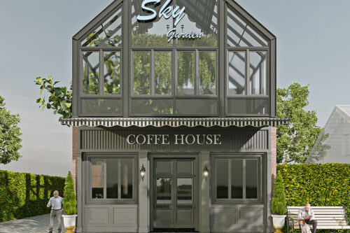 Thiết Kế Quán Cafe House Tại Hà Nội